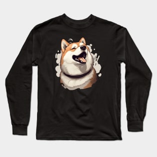 Good Akita Inu Boy Long Sleeve T-Shirt